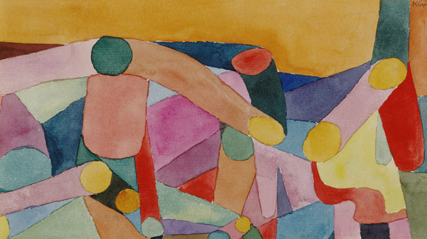 (Untitled) Colour composition von Paul Klee