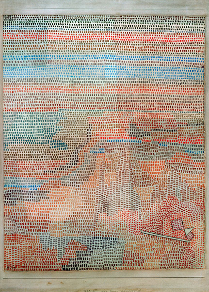 das Ganze daemmernd, von Paul Klee