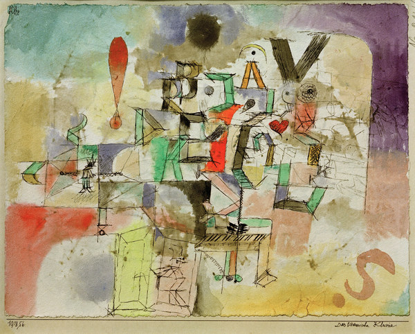 Das litterarische Klavier, von Paul Klee