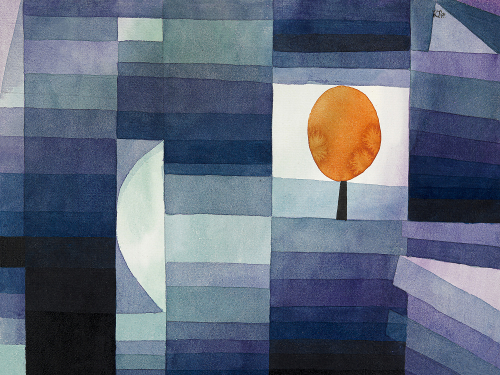 Der Vorbote des Herbstes 1922 von Paul Klee