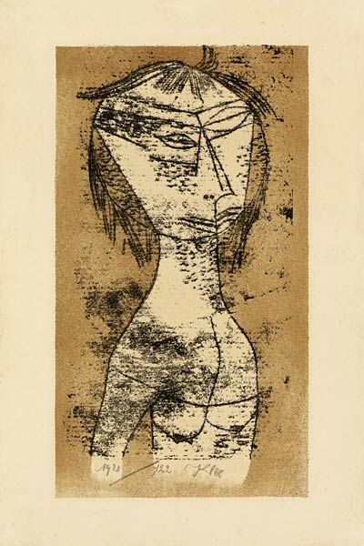 Die Heilige vom innern Licht von Paul Klee