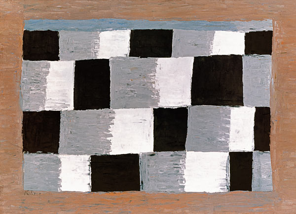Dreitakte im Geviert. von Paul Klee
