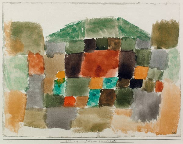 Duenenlandschaft, 1923. von Paul Klee