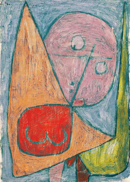 Engel, noch weiblich von Paul Klee