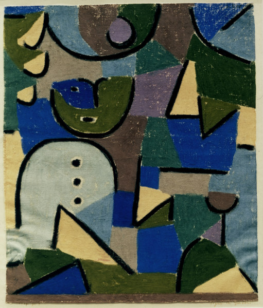 Figur im Garten, 1937, von Paul Klee