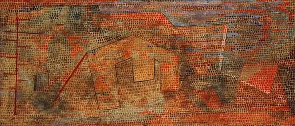 gedaempfte Haerten, von Paul Klee
