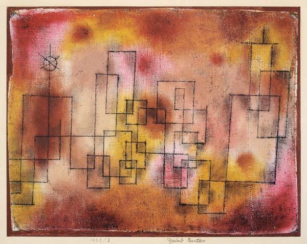Geplante Bauten von Paul Klee