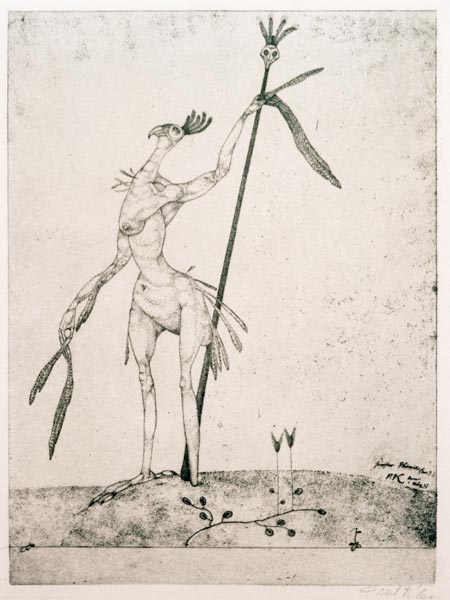 Greiser Phoenix, 1905, 36. von Paul Klee