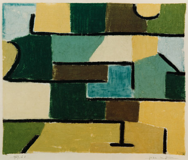 Grün im Grün von Paul Klee