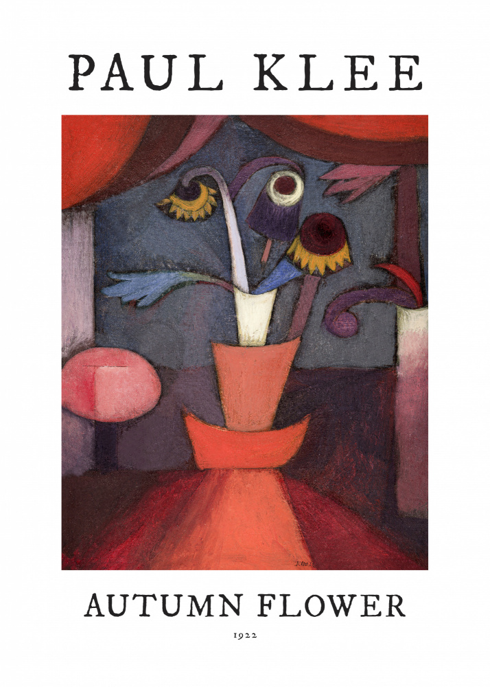 Herbstblume 1922 von Paul Klee