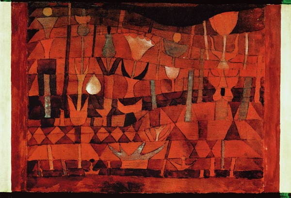 Indischer Blumengarten, 1922. von Paul Klee