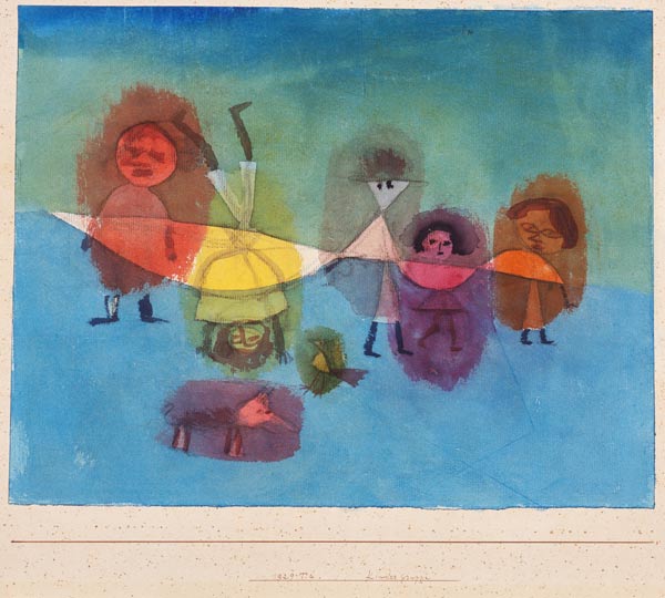 Kindergruppe von Paul Klee