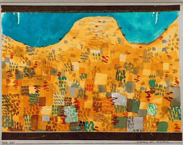 Klang aus Sizilien 1924.291. von Paul Klee