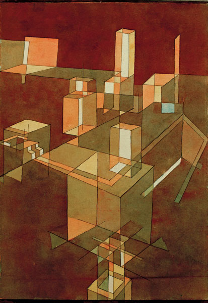 Italienische Stadt, 1928.66. von Paul Klee