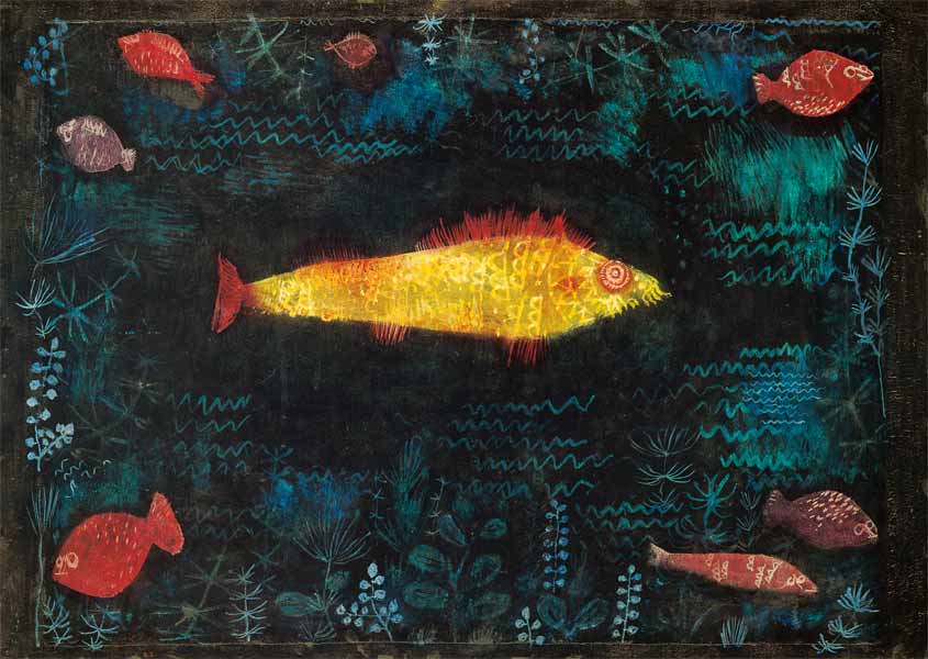 Der goldene Fisch von Paul Klee