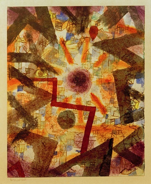 Und es ward Licht, 1918, 163. von Paul Klee
