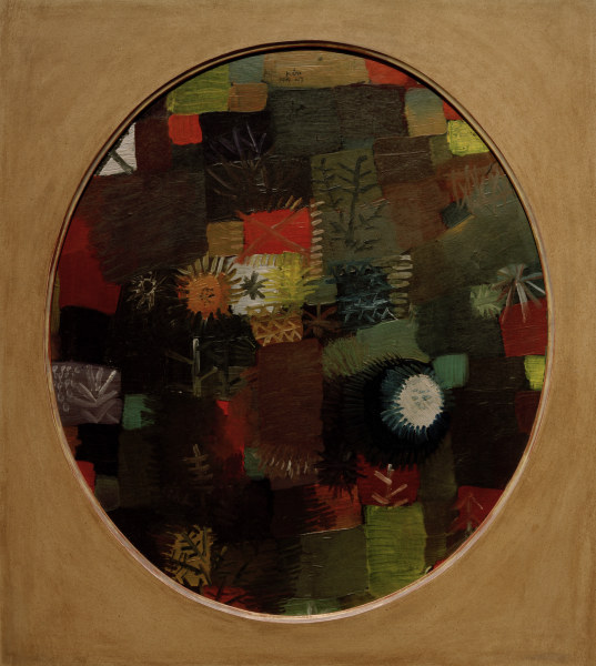 Kleines Weihnachtsstillleben, 1914, von Paul Klee