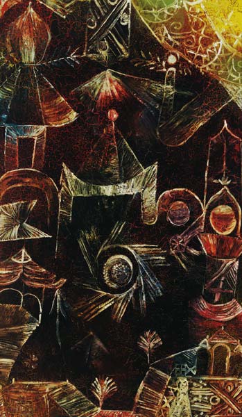 Kosmische Architectur, 1919, 162. von Paul Klee