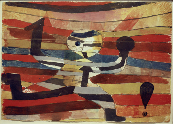 Laeufer, 1920/25. von Paul Klee