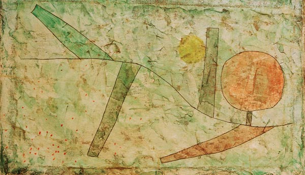 Landschaft am Anfang, 1935, 82 (N 2). von Paul Klee