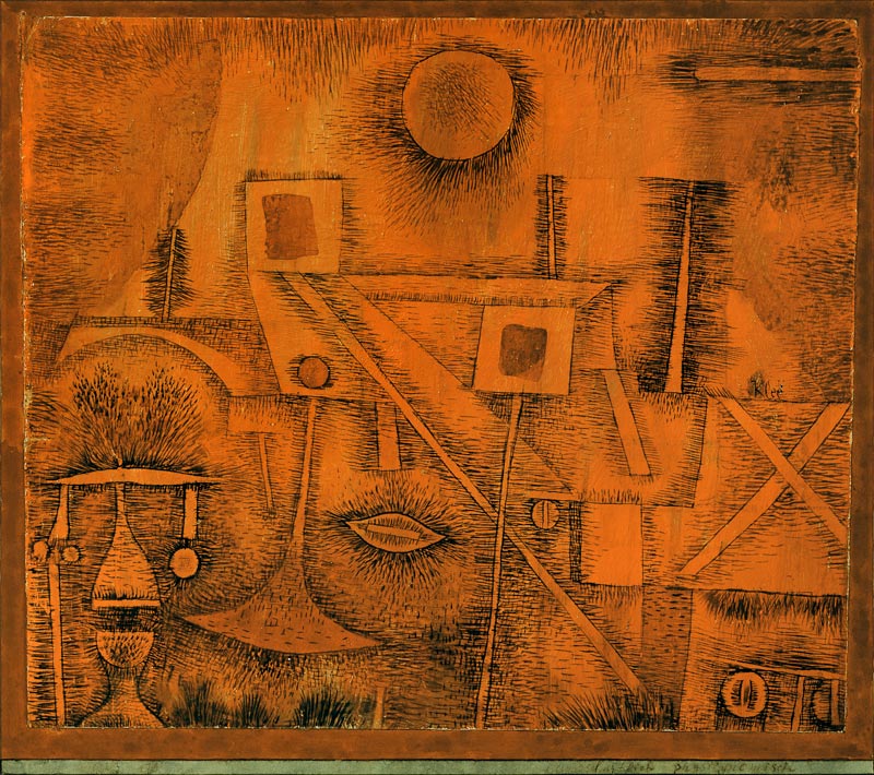 landschaftlich-physiognomisch von Paul Klee