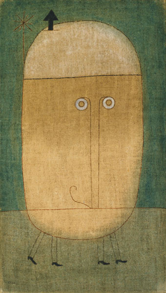 Maske der Furcht von Paul Klee