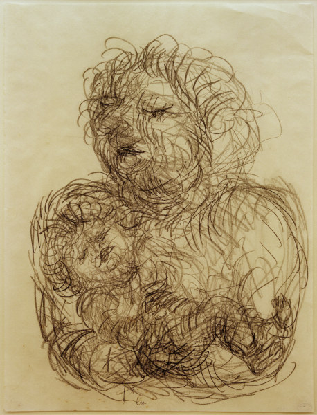 Mit ihrem Spaet-geborenen, 1933, 313 von Paul Klee