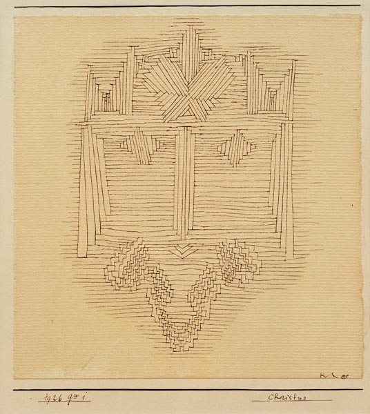 Christus, 1926, 71. von Paul Klee