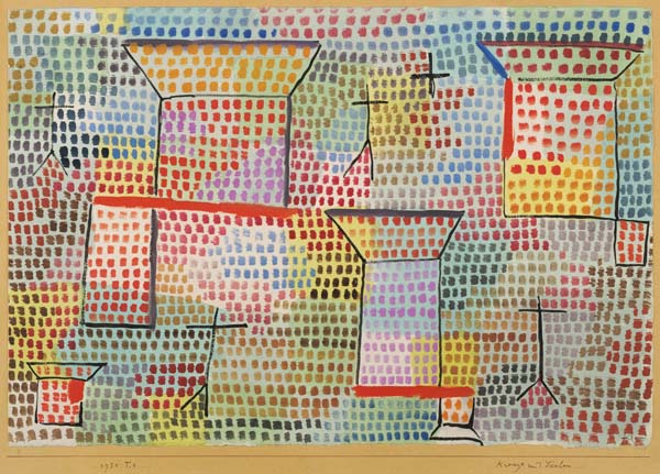 Kreuze und Säulen von Paul Klee
