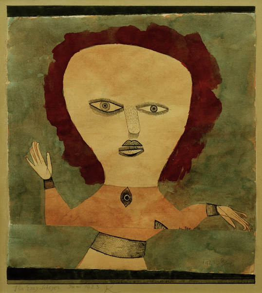 Schauspieler als Frau, 1923. 49. von Paul Klee
