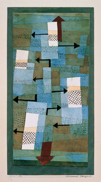 Schwankendes Gleichgewicht, 1922, 159. von Paul Klee