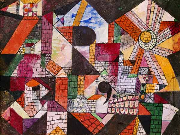 Stadt R, 1919/205. von Paul Klee