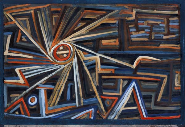 Strahlung und Rotation von Paul Klee