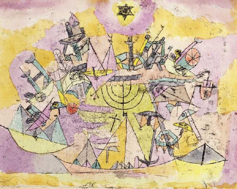 Unstern der Schiffe von Paul Klee
