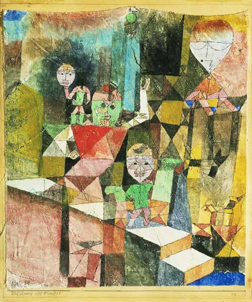 Die Vorführung des Wunders von Paul Klee
