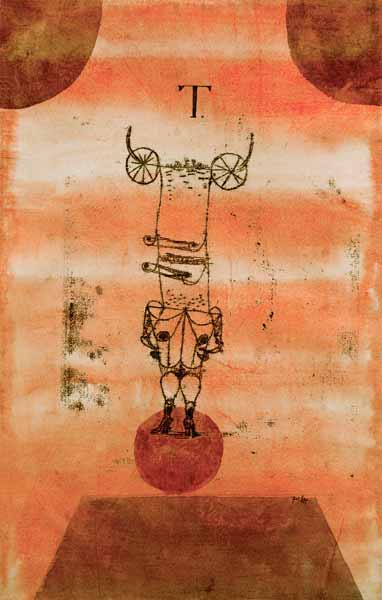 Weibsteufel, die Welt beherrschend, von Paul Klee