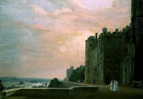 Windsor Castle: North Terrace 1800