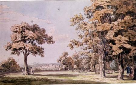 Windsor Castle: from the Great Park von Paul Sandby