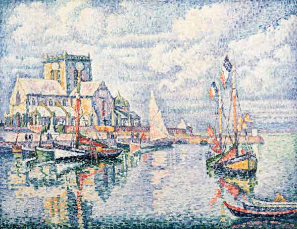 Le Port De Barfleur von Paul Signac