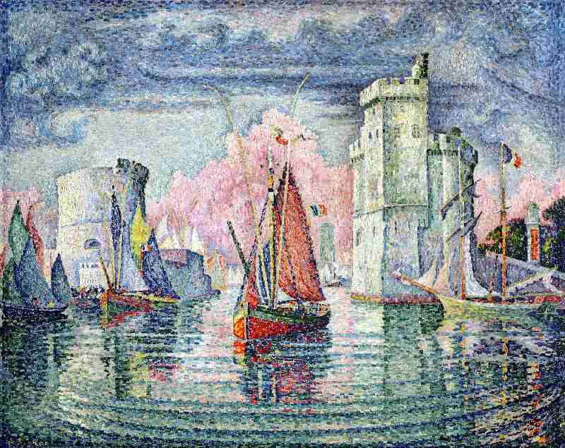 Der hafen von La Rochelle von Paul Signac
