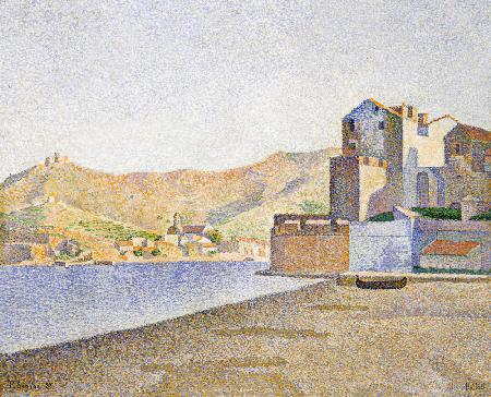 Der Stadtstrand,Collioure 1887