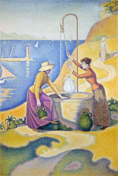 P.Signac, Frauen am Brunnen von Paul Signac