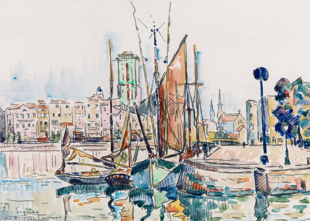 La Rochelle (1911) von Paul Signac