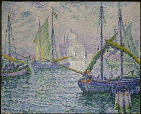 Venedig mit Segelbooten (Le Redempteur) 1908