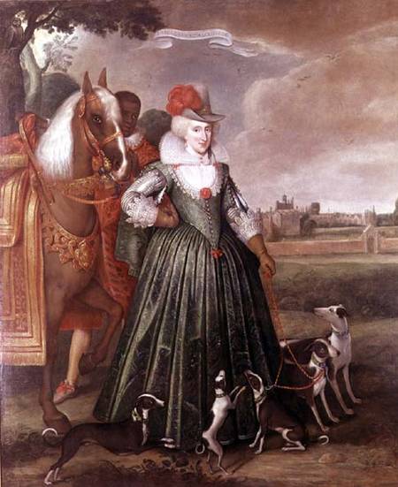 Anne of Denmark von Paul van Somer