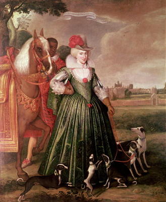 Anne of Denmark, 1617 von Paul van Somer
