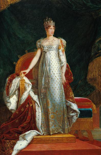 Porträt der Kaiserin Marie Louise (1791-1847) von Frankreich, nach einem Gemälde von Francois Gerard