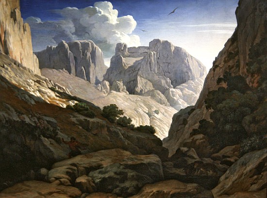 The Gorges of Atlas von Paul Jean Flandrin