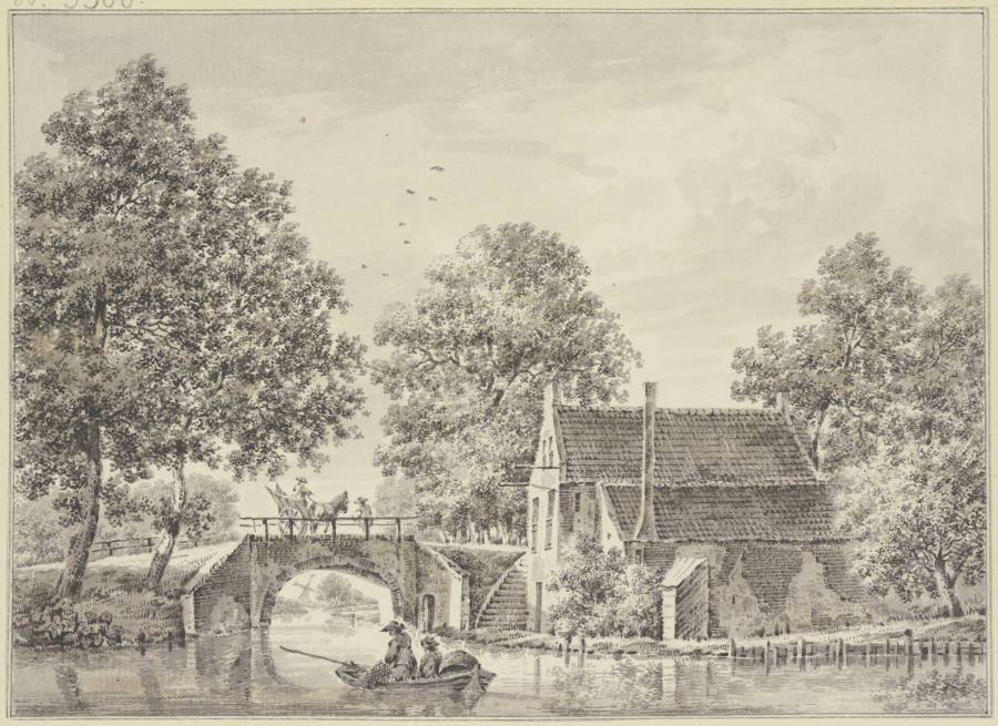 De Gheynbrugge bei Utrecht von Paulus van Liender