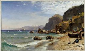 Strand auf Capri 1883